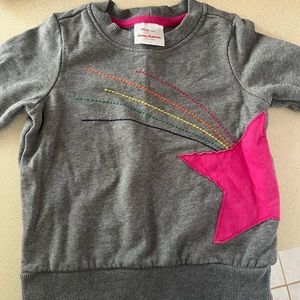 Hanna Andersson star sweatshirt